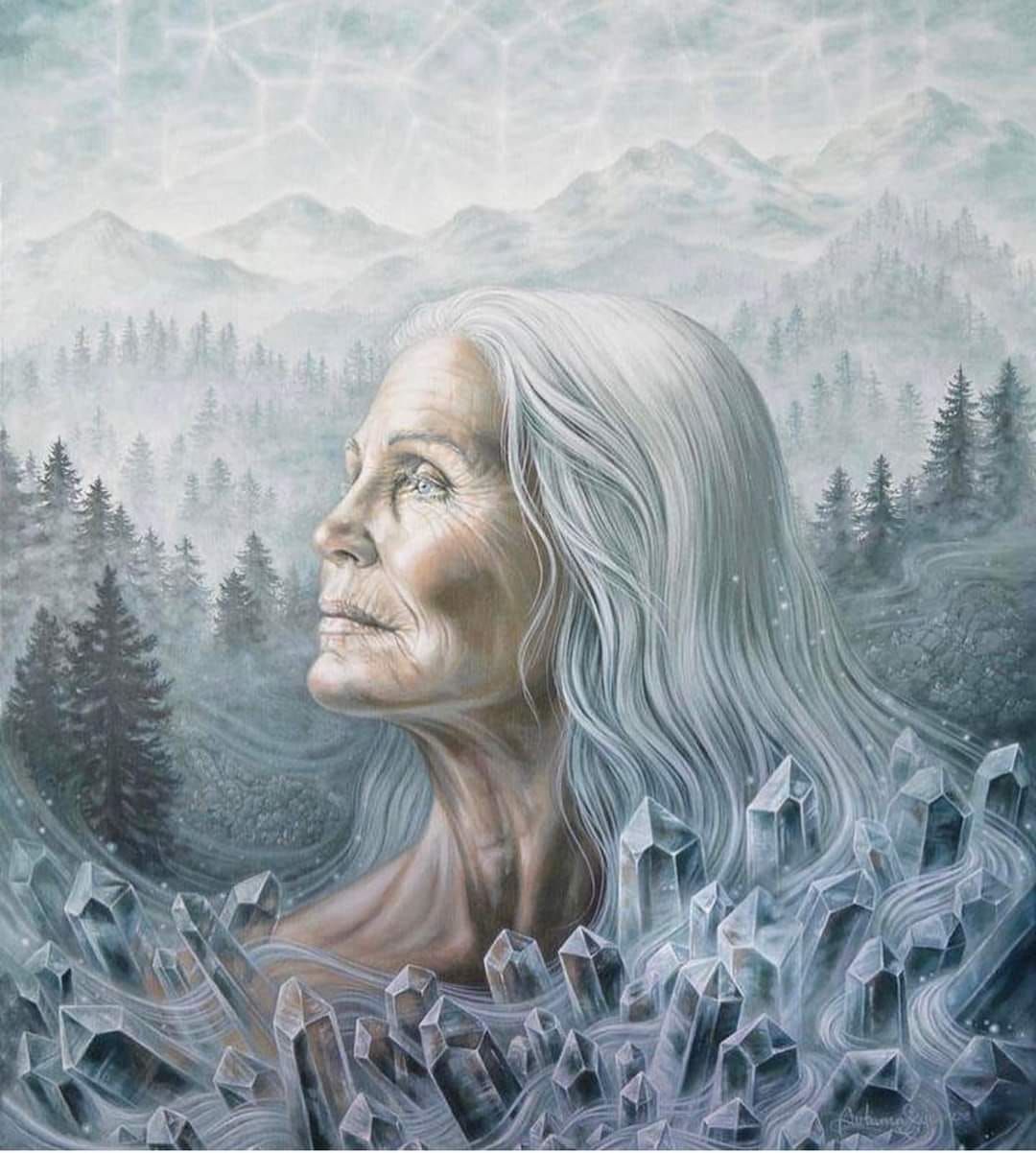 Старая ведьма говорит молодой