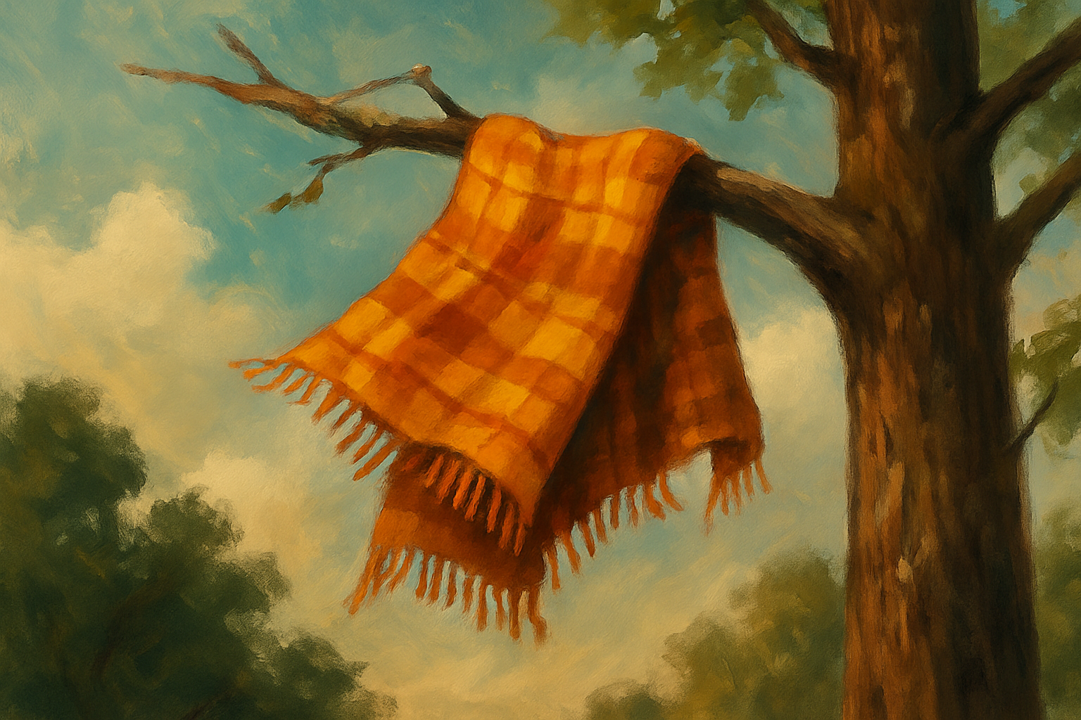 Плед, который хотел летать