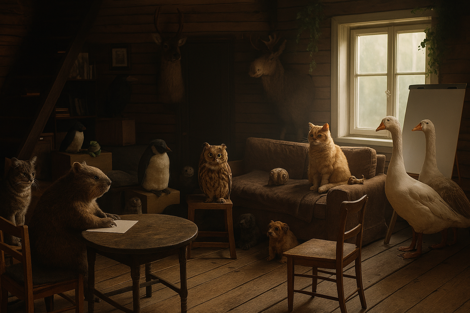 Гуси и фэншуй. Конференция по итогам воздействия