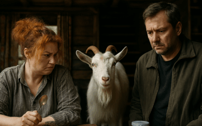 Гости и обморочный козёл