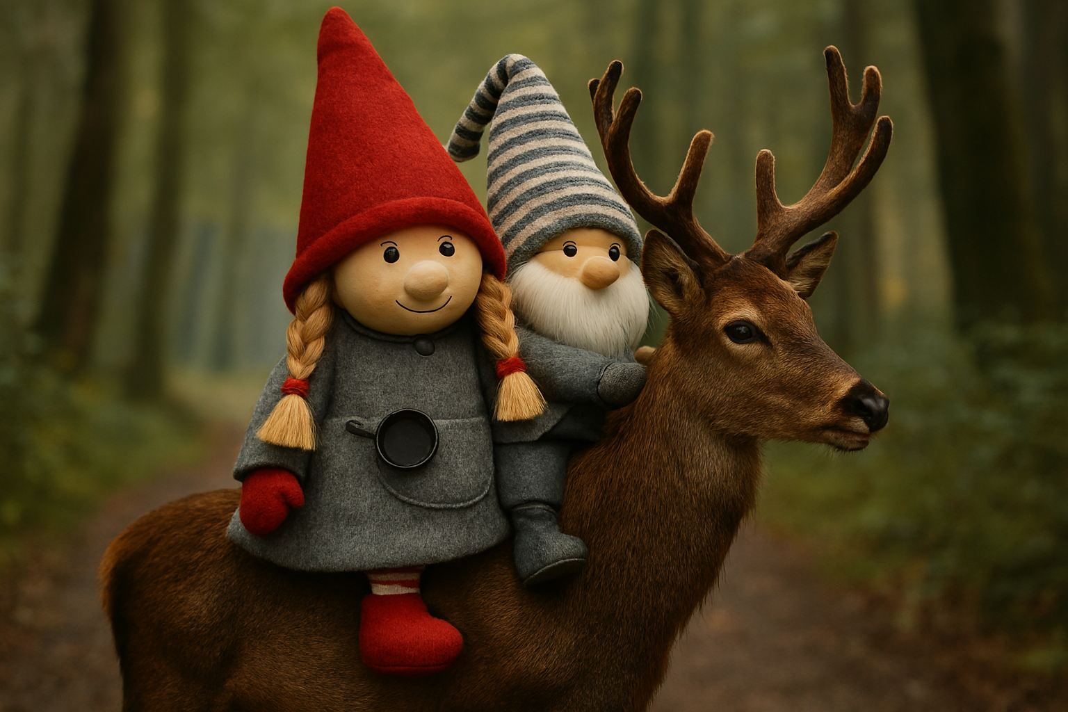 А Олень.. где?