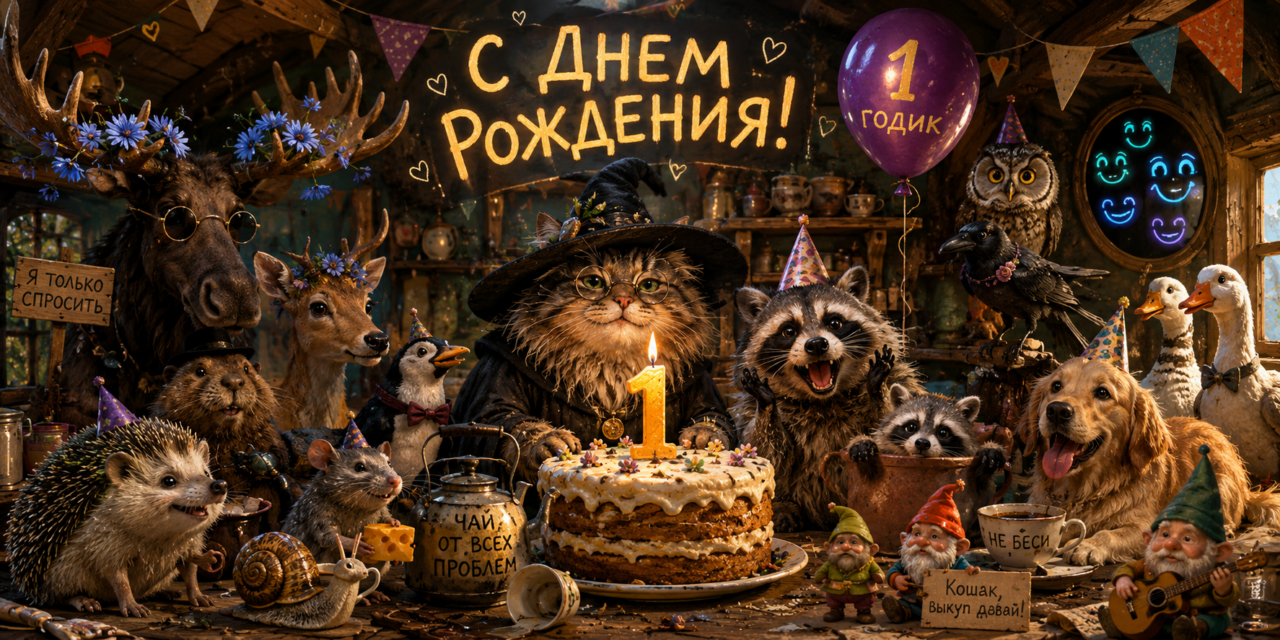 С днём рождения, вселенная